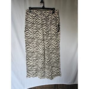 TAHARI Zebra Print Pants NWT, SZ XL
